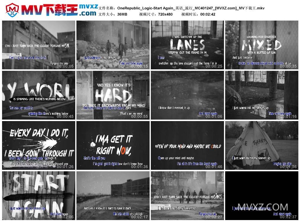 OneRepublic_Logic-Start Again_英语_流行_MC401247